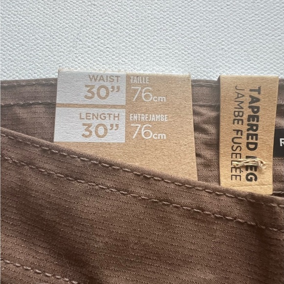 NWT PrAna Men's Double Peak Convertible Pant Fit 30x30 Antique Bronze MSRP $110 - Picture 9 of 11
